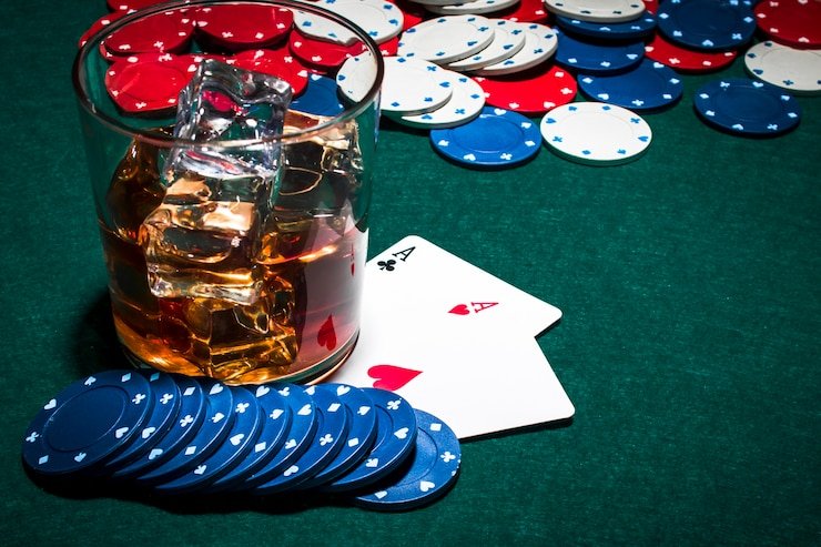 43 togel live casino table with multiple players